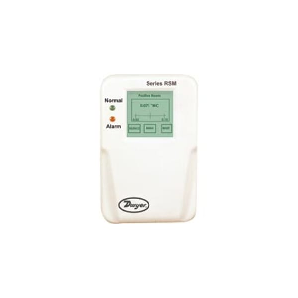 Room status monitor, range +/-0.5" w.c., excitation 24 VAC.